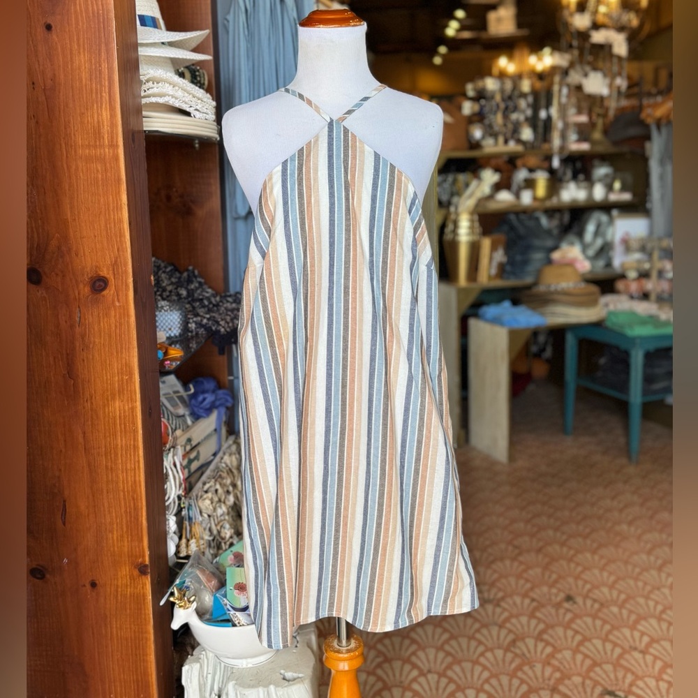 Le Lis Multicolor Striped Dress